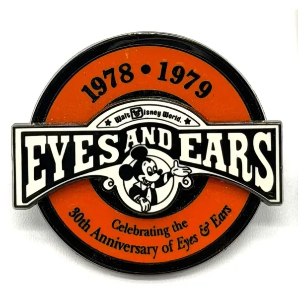 Disney Cast Member Exclusive Eyes & Ears 30th Anniversary Pin LE 3000 March 2002 - Image 2