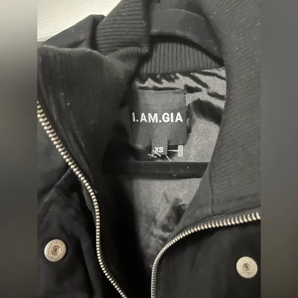 I.AM.GIA x REVOLVE Black‎ Elevara utility zip Jacket size XS - Image 8