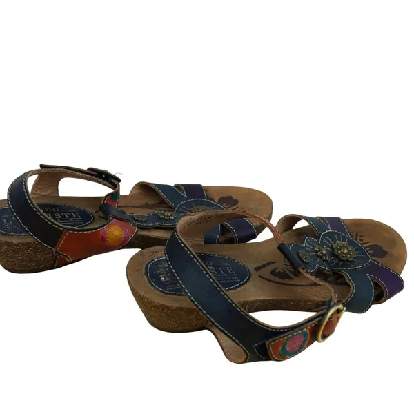 Spring Step L'Artiste Hemlock Women Leather Strappy Sandals Size‎ 36 - Image 6