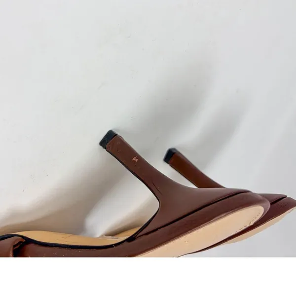 NWOT Marc Fisher Women's Draya Braided Mule Sandals Brown Size 7.5 - Image 12