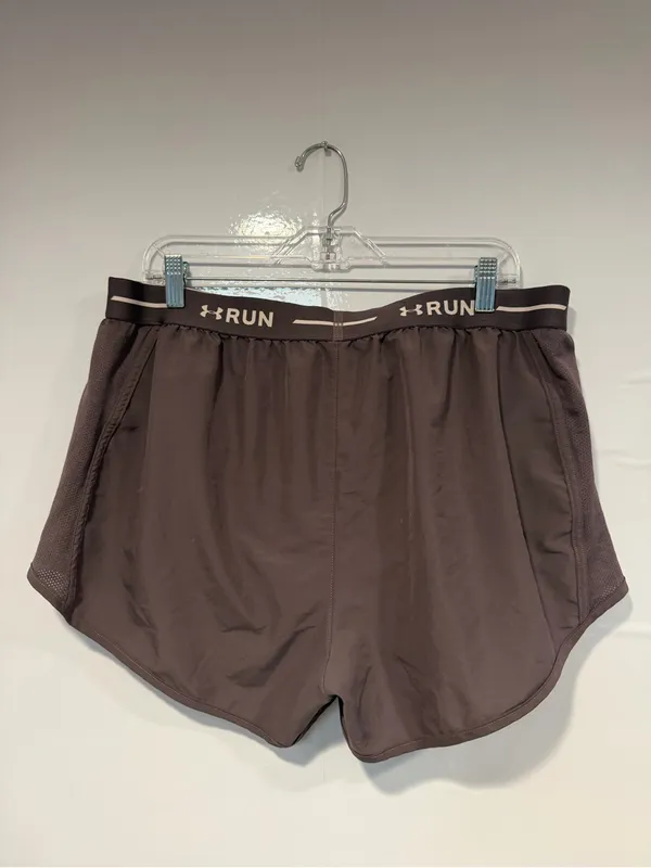 Under Armour Women's Run Shorts — Mauve Brown - Image 3
