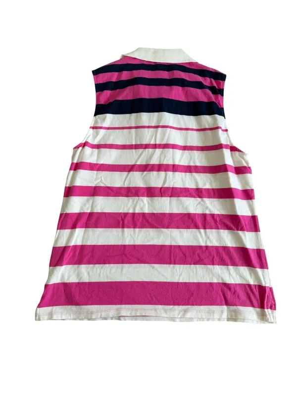 LAUREN RALPH LAUREN Striped Active Tank Top Size Large - Image 2