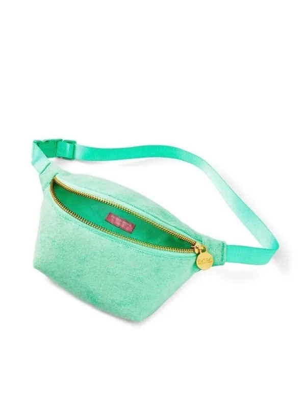 STONEY CLOVER LANE x Target Green Terry Fanny Waist Pack Bag NEW NWT - Image 3