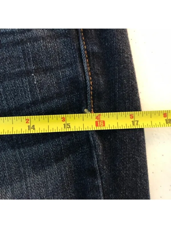 American Eagle Outfitters Womens Skinny Jeans Dark Wash Stretch 2 - Image 7