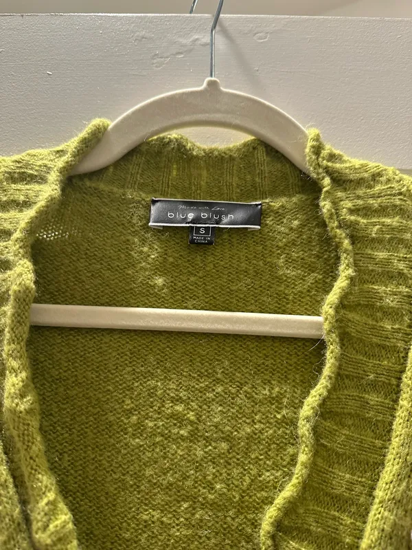 Blue Blush Floral Cardigan - Image 2