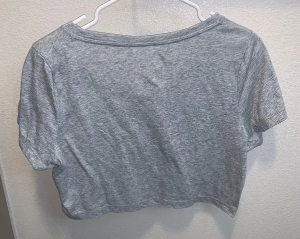 Nike Dri-FIT Crop Top Shirt US L - Image 2