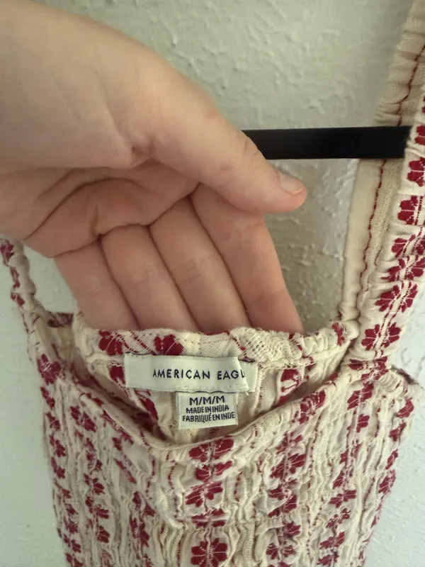 American Eagle Flowers Tank Top  - Image 2