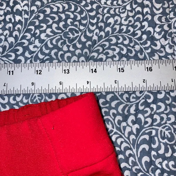Mare Mare x Anthropologie Red High Waisted Shorts Size M Elastic Back Waist - Image 8
