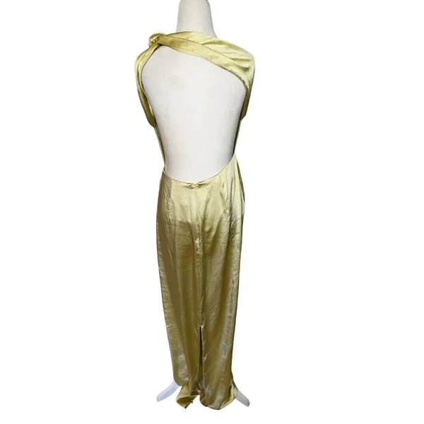 Lovers and Friends Bella Gown in Baby Yellow Small New Womens Maxi Dress - Image 7