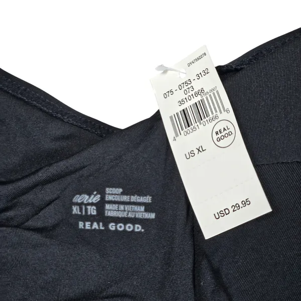 Aerie‎ Scoop Bikini Top Black XL NWT - Image 4