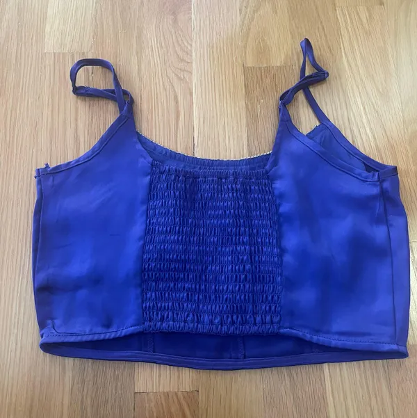 blue sparkle top - Image 3
