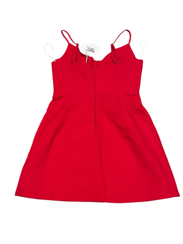 PRINCESS POLLY Red Novella mini dress CLUB Y2K 6 - Image 9