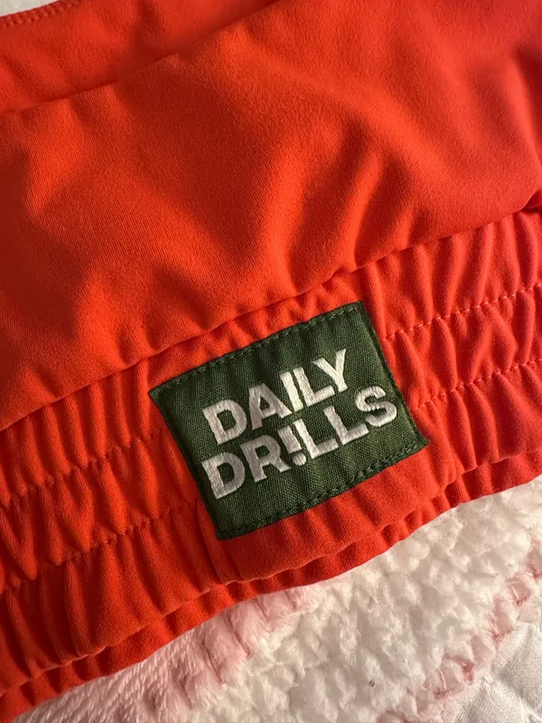 Daily Drills Red Reversible Bra Top - Image 3