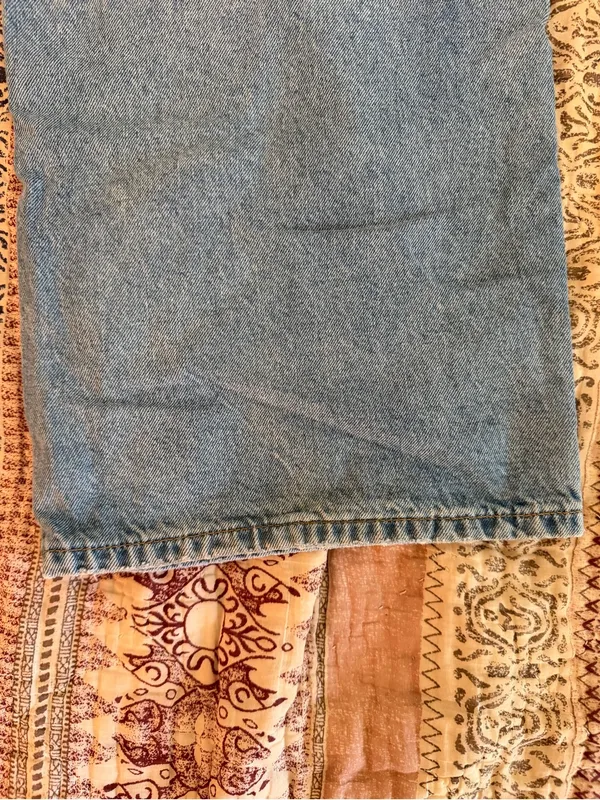 Motel Rocks light wash wide-leg jeans - Image 4