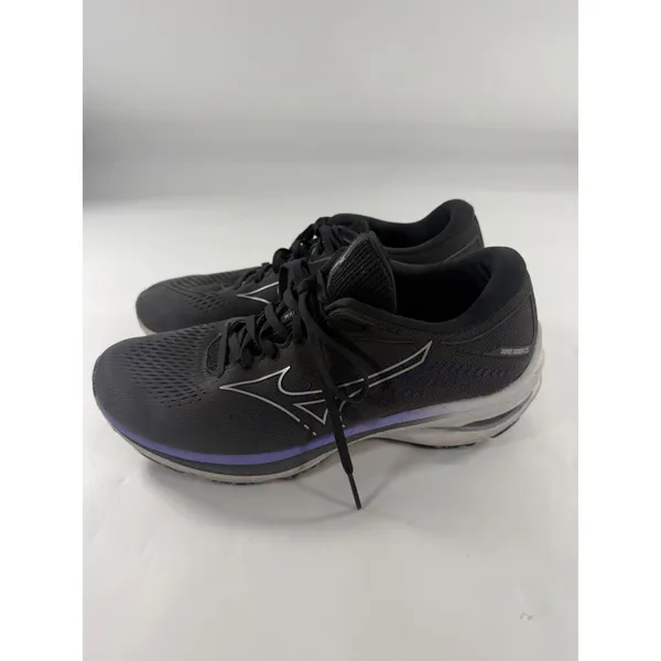 Mizuno Wave Rider 25 Womens Running Shoes Grey Purple J1GD210393 Size 9.5 - Image 3