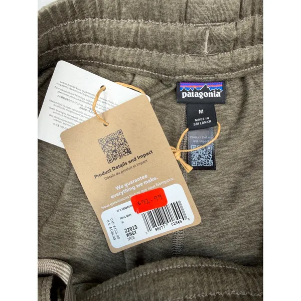Patagonia Womens Seabrook Joggers Wing Grey Heather Medium NWT ($109 Retail) - Image 6