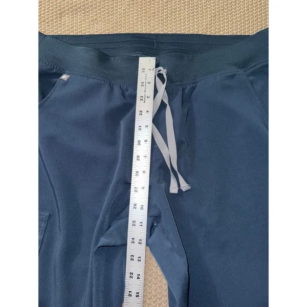 Figs Women's Zamora Teal Skinny Jogger Scrub Pants Size X-Large‎ - Image 9