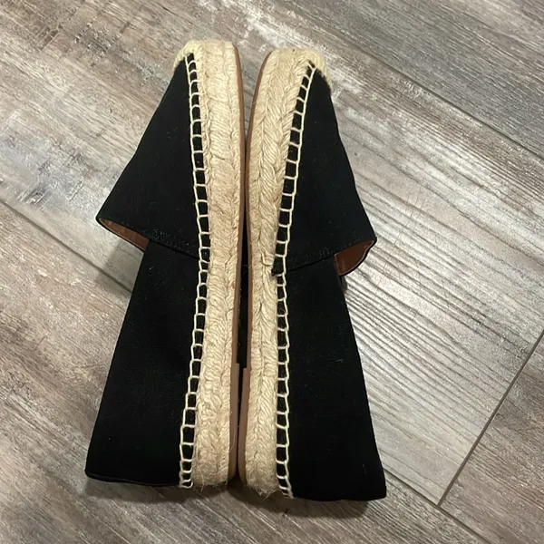J. Crew | Made in Spain black flat espadrille 7.5 NEW - Image 8