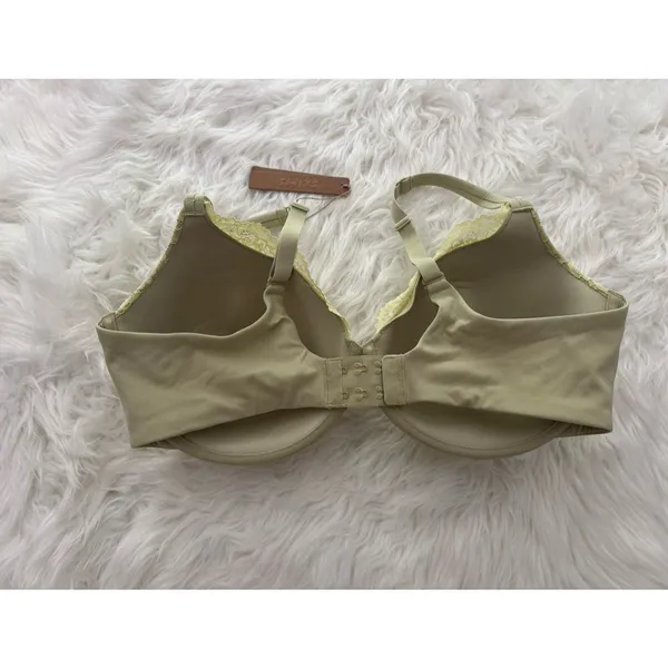 Skims Fits Everybody Lace T-shirt Bra Sage Multi 38D - Image 5