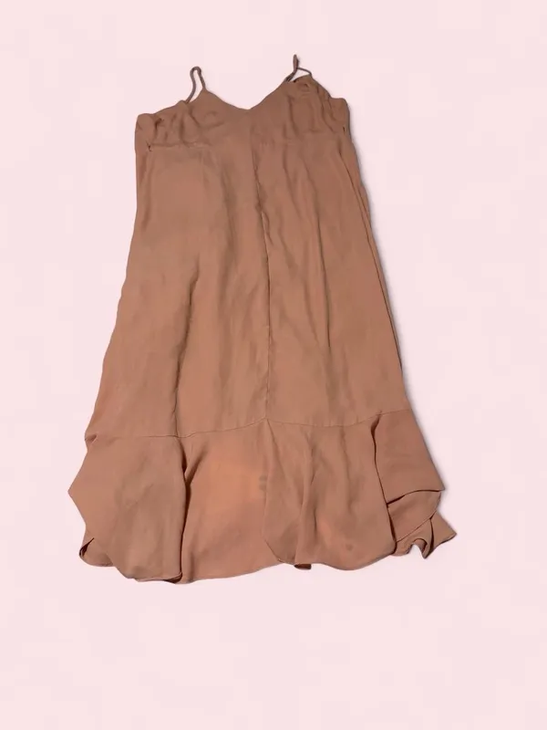 Lulu's Blush Pink Spaghetti Strap High-Low Wrap Dress - Image 3