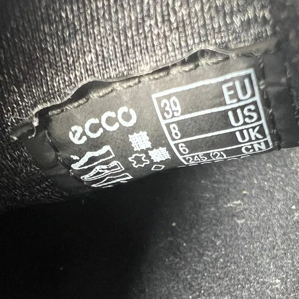 ECCO Soft 7 Gore-Tex Slip On Sneakers Women's US‎ 8 Black Waterproof Extra Width - Image 6
