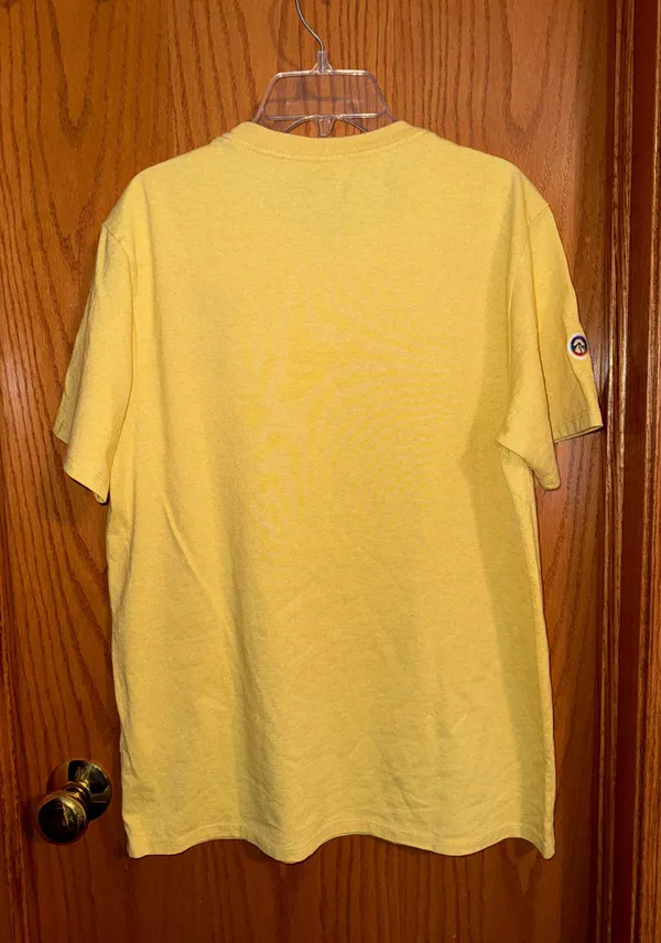 Patagonia Yellow Logo Tee Shirt - Image 2