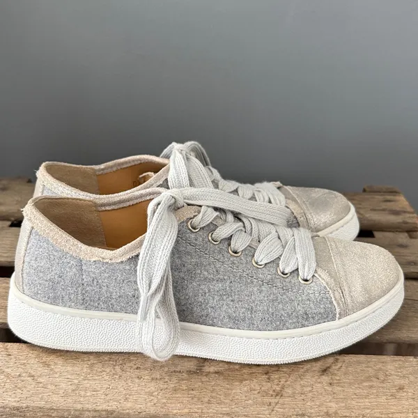 Dirndl+bua Wool & Leather sneakers. Size‎ 39/US 8-8.5 A24 - Image 6