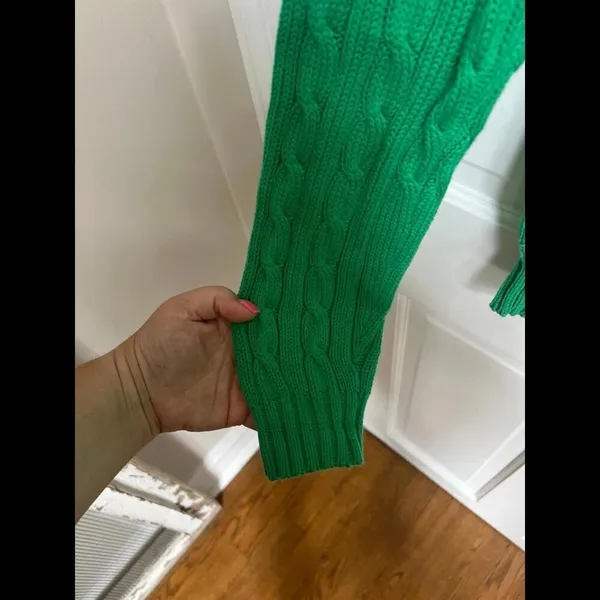 Lilly Pulitzer‎ green sweater size medium - Image 3
