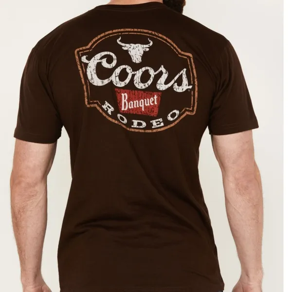 Coors Banquet Logo Short Sleeve Graphic T-Shirt - Image 2
