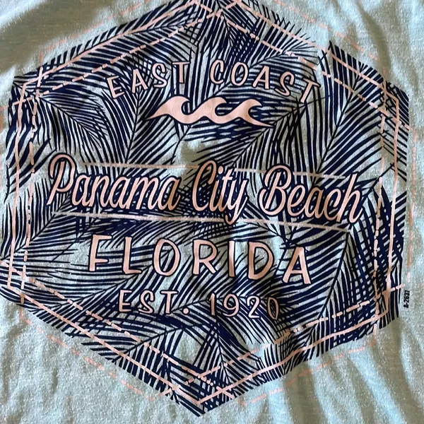 Panama City Beach t-shirt size small - Image 2