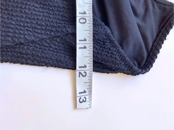 Aerie Ribbed Halter One Piece Swimsuit Cheekiest Black Size M NWT - Image 6