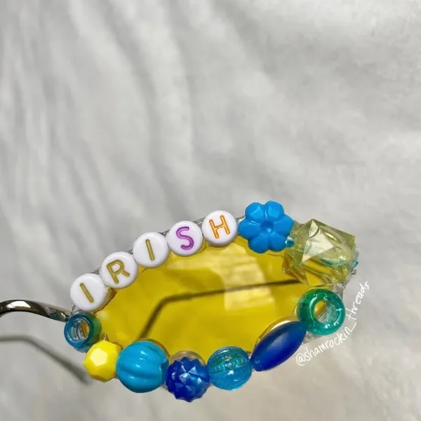 Notre Dame beaded sunglasses Gameday accessory - Image 7