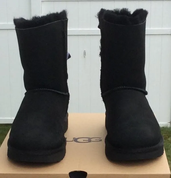 UGG Bailey Bow II Diagonal Stripe Boots - Image 4