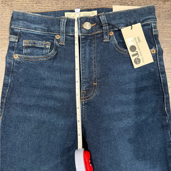 Top Shop High Waisted Petite Skinny Jeans - Image 3