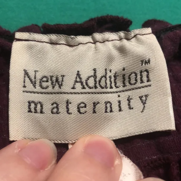 🥳Host Pick 6/18 🥳 🎉 4 for $20 New Addition Maternity Peasant Blouse Purple Size undefined - Image 5