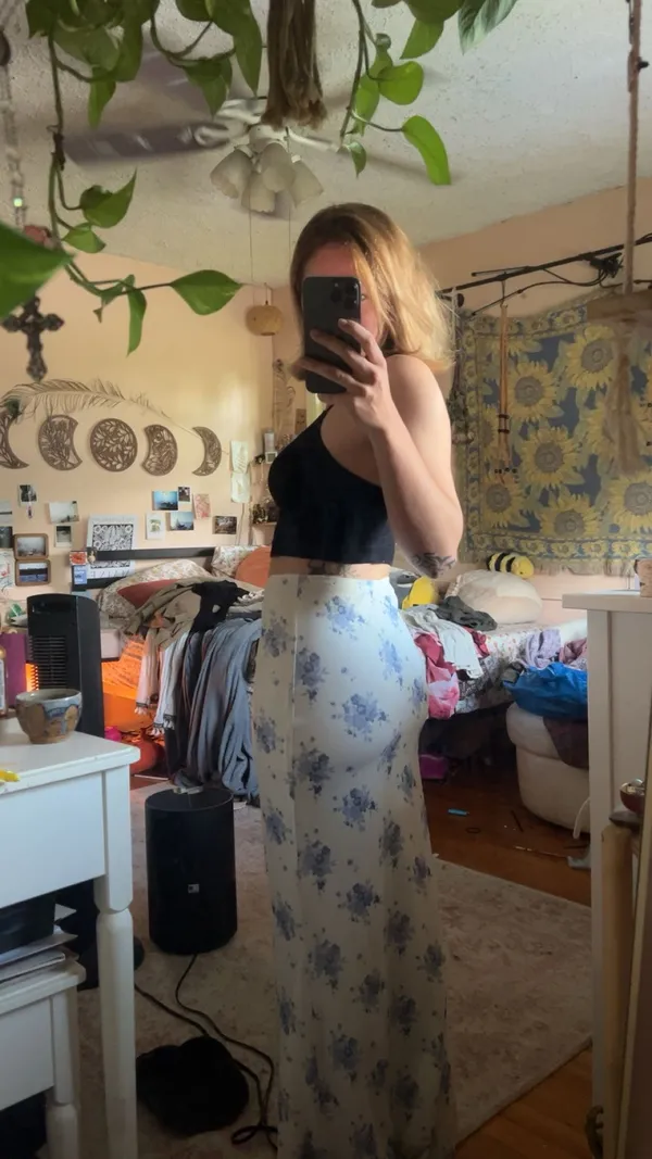 Floral cider skirt  - Image 2