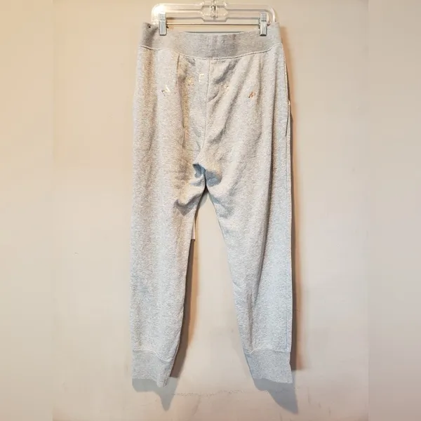 Nike Women's Light Gray Joggers with Black Drawstring size Md - Image 3