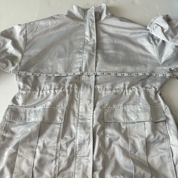 NWT  Utility Parka mineral gray size small - Image 14