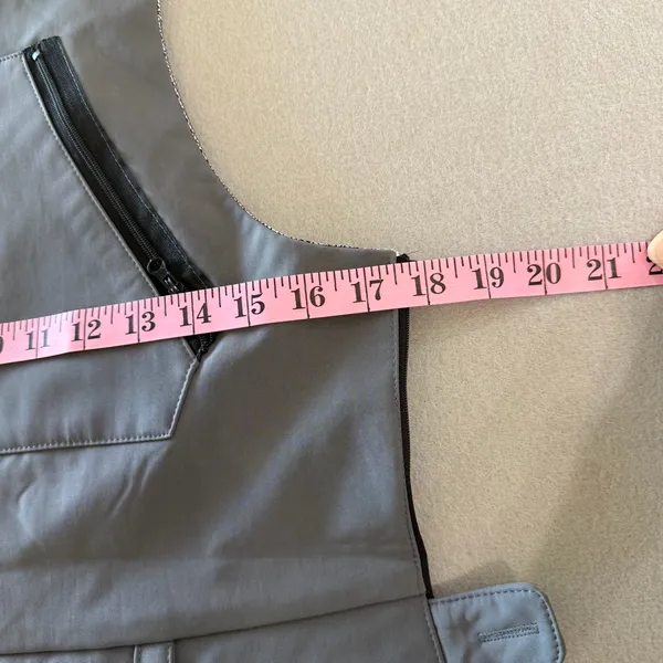 Grey Snow Pant Bib Size XL #260542 - Image 4