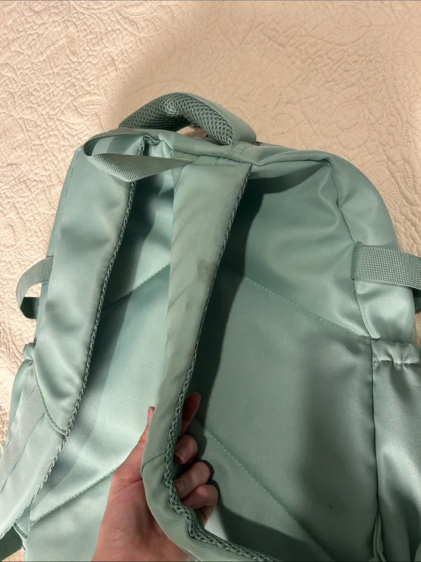 Pragari Mint Green Backpack with Emoji Charm - Image 5
