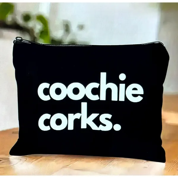 Canvas Chic Tampon Makeup Drug Receipts Storage Bag - Image 5