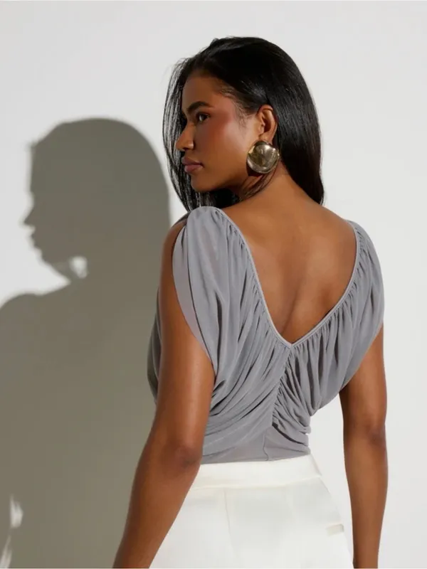 Women’s Ruched V - Image 2