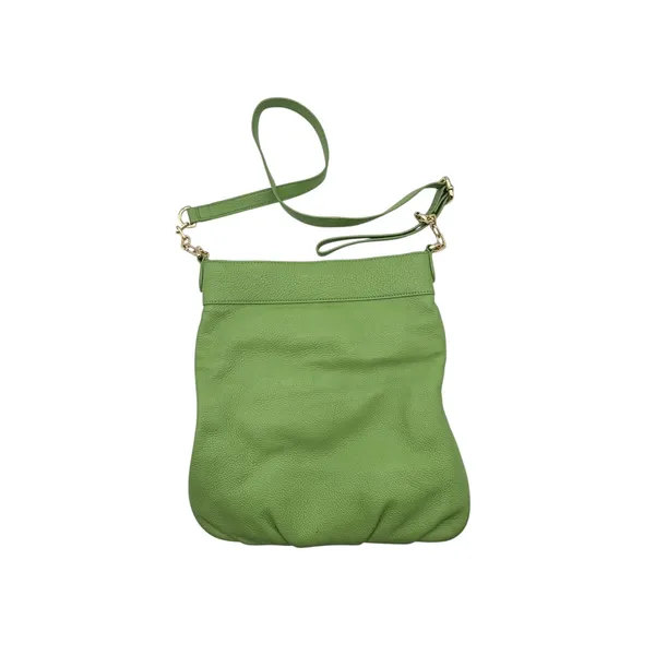 Tory Burch Crossbody Bag Green Pebbled Leather Preppy Classic Colorful Designer - Image 3