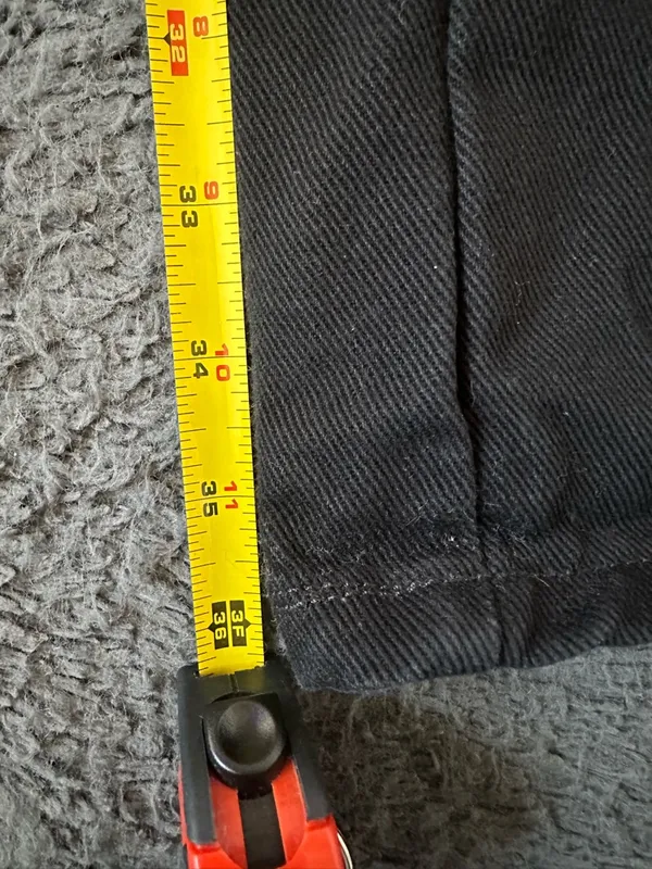 Vintage Rocky Mountain Jeans (Rockies) Black Studded High Rise 23x36 Long - Image 3