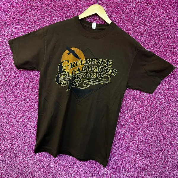 Creedence Clearwater Revival Brown Rock Tshirt size Medium - Image 3