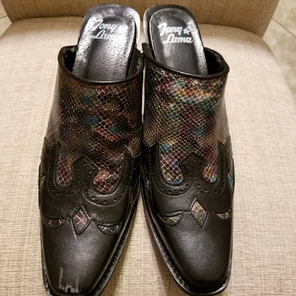 Tony Lama Mules Size 9.5M - Image 2