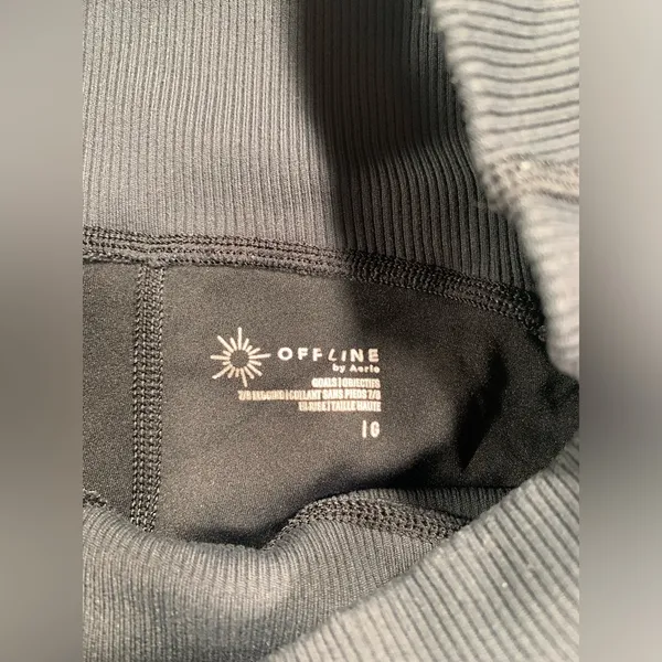 Aerie offline goals 7/8 legging high rise large - Image 4