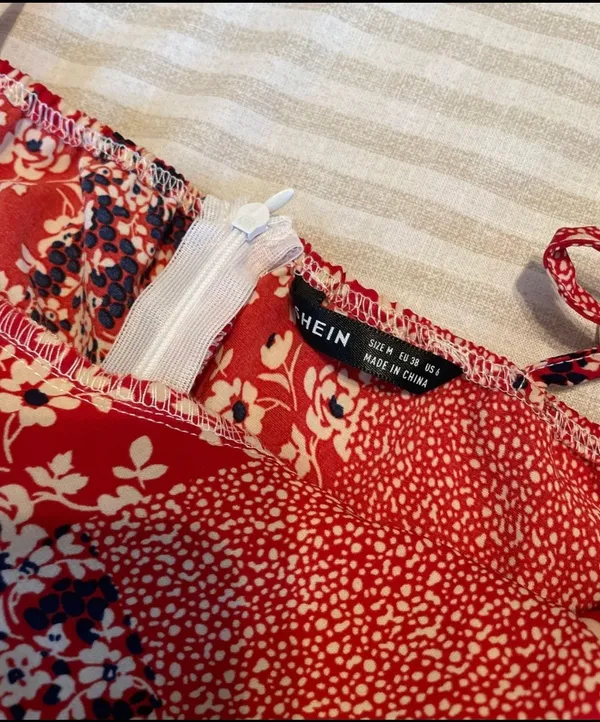 SHEIN floral dress midi - Image 4