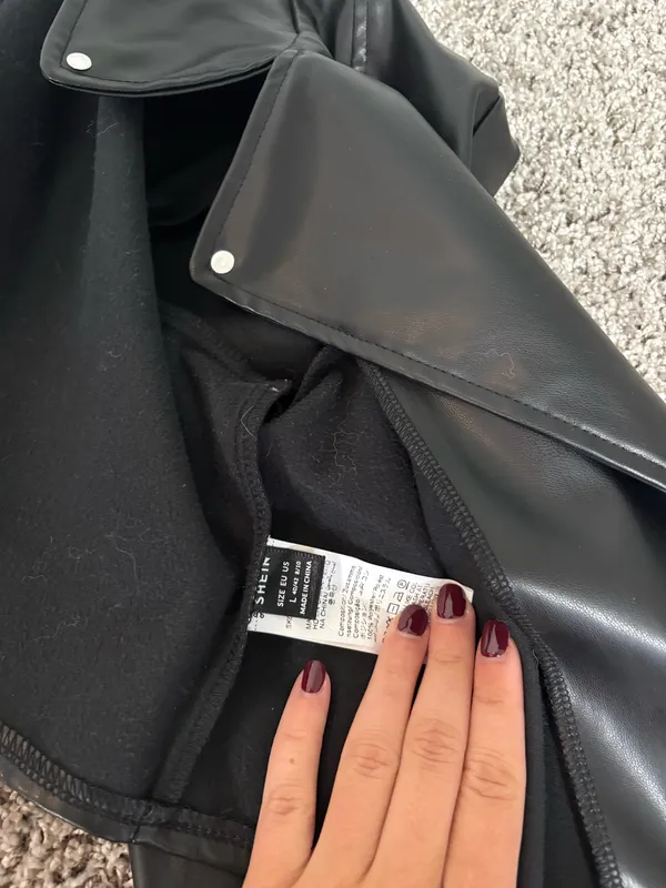 SHEIN leather jacket - Image 2