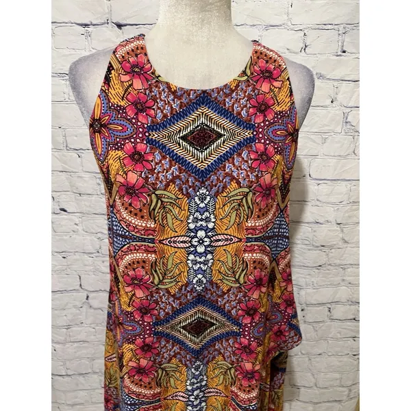 Taylor Sleeveless Sun Dress Multi-color & pattern Size Medium - Image 2
